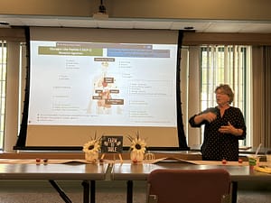 Speaker at Garden City